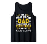 Mens Ham Radio Dad Amateur Ham Radio Operator CB Radio Enthusiast Tank Top