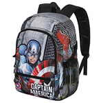 Marvel Captain America Defender-FAN Fight Backpack 2.0, Multicolour, 18 x 31 x 44 cm, Capacity 24 L