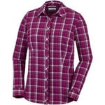 "Womens Saturday Trail Stretch Plaid Long Sleeve Shirt"