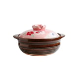 Casserole Rose Cuiseur Ménage Chinois Rétro Multifonction Gaz Soupe Pierre Pot Santé Antiadhésif Casserole Ustensiles De Cuisine Usage Domestique