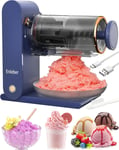 Enleber Shaved Ice Machine Electric - Rechargeable Snow Cone Maker,Frozen Desse