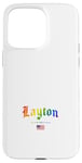 Coque pour iPhone 15 Pro Max Layton Gothic Design Lgbtqai+ rainbow Version