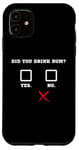 Coque pour iPhone 11 Did You Drink Rhum – Humour amusant pour bar