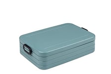 Mepal – Lunch Box Take a Break Large – Lunch Box to Go - for 4 Sandwiches or 8 Slices of Bread – Suitable for The Dishwasher - 1500 ml - Nordic Green