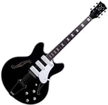 VOX BC-S66-BK Bobcat Guitar, Black.