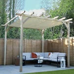 Forest Garden Ultima 3.6 x 3.6m Pergola & Canopy