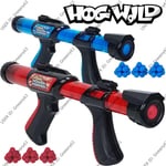 Atomic Power Popper Blasters Red & Blue Battle Set 2 Guns 84 Soft Foam Ammo Ball