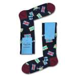 Happy Socks Men's Crew Socks - London Edition Flag (UK 7.5-11.5 | EU 41-46)