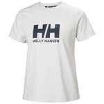 Helly Hansen Womens W HH Logo T-Shirt 2.0 - Nimbus Cloud, M