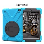 WENYYBF Kindle Case For Amazon Kindle Fire Hd 8 2017 Pirate Tablet Case Cover Shockproof Heavy Duty Silicone
