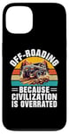 Coque pour iPhone 13 Le tout-terrain parce que la civilisation est surestimée