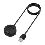 Ladestativ for garmin fenix 8 med USB-platebase og 1 meter kabel