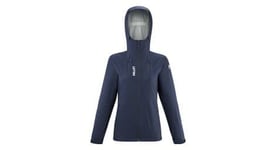 Veste impermeable femme millet fitz roy bleu