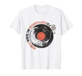 Record Player Drawing DJ Vinyl Record T-Shirt