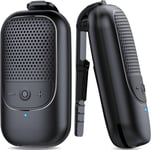 Portable et légère,5.3 Bluetooth Enceinte connectée, Étanche,Autonomie 10 hrs,Enceinte Bluetooth Clip-on Facile à Utiliser