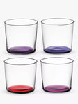 LSA International Coro Glass Tumber, Set of 4, 310ml