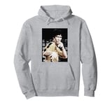 Bruce Lee Iconic Yellow Jumpsuit Vintage Poster Pullover Hoodie