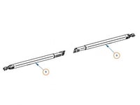 Stödben för markislängd 350/500cm till Omnistor 6300, del 9