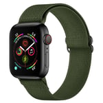 Apple Watch Ultra 49mm Armband i resår, grön