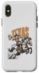 Coque pour iPhone X/XS Texas Rodeo Girl Beer Horse Cowgirl