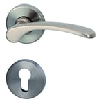 Amos alpertec-r poignée de porte en laiton inox pour poignées de porte pZ wohnungseingangstüren de r la marque haeusler-shop poignée de porte, 32740633