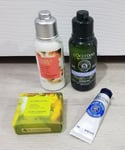 L’OCCITANE BODY / MICELLAR SHAMPOO BUNDLE - BODY LOTION PERFUMED SOAP HAND CREAM