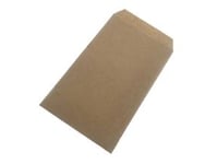 Påse För Varmkorv L170xw100mm 40Gr Papper Brun, 1000 St/Krt