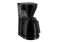 Melitta Easy Therm - Kaffemaskin - 12 koppar - svart