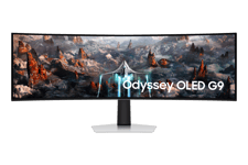 Samsung 49" G93SC Odyssey OLED G9 240Hz Gaming Monitor Light Grey