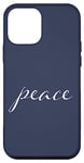 iPhone 12 mini Peace White Script Case