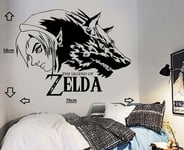 Legend Of Zelda Wolf Link Vinyl Wall Art Sticker/Decal