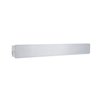 Paulmann 79514 LED Applique Katla 550lm 230V INCL. 1x12W Plafonnier brossé Lampe de Salon Alu 2700K, Aluminium, 12 W