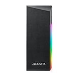 ADATA EC700G PCIe SSD Enclosure, support M.2 PCIe/NVMe/SATA SSD with RGB Lighting, USB 3.2 Gen2 Type-C (10Gbps), USB-C to C and USB-C to A Cables, Fits PCIe 2280/2242/2230