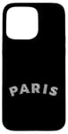 Coque pour iPhone 15 Pro Max France Capitale Hachure Lettre Paris