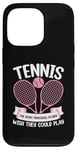 Coque pour iPhone 13 Pro Tennis – Le joueur de pickleball sportif souhaite pouvoir jouer