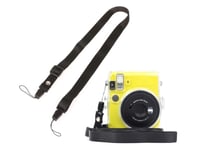 Adjustable Camera Shoulder Neck Strap Belt For Fujifilm Instax Black  - UK STOCK