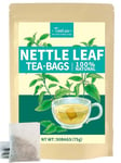 TeeLux Nettle Leaf Tea Bags 50 Count, Stinging Nettle Tea, Pure Natural Nettle Leaf Herbal Tea, Caffeine Free, Biodegradable Tea Bags