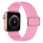 Elastiskt Nylonarmband Apple Watch 38mm rosa