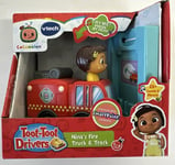 Vtech Cocomelon Toot-Toot Drivers Nina’s Fire Truck & Track - Brand New