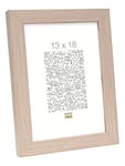 Deknudt Frames S45RJ1 Cadre Photo Bloc Bois Chêne Naturel 13 x 18 cm