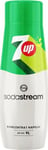 Sodastream 7Up, 7 Up, 440 Ml, Klämflaska, Ce, 10 Kcal, 44 Kj