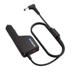 Chargeur de voiture pour Panasonic Toughbook CF-P1 CF-R1 CF-R2 CF-T1 CF-W2 CF-W2A CF-W2D CF-Y2 CF-Y4 TOUGHPAD FZ-G1 Ordinateur Portable DC Adaptateur