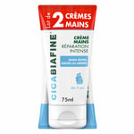 CicaBiafine Crème Mains Réparation Intense 2x75 ml