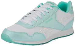 Reebok Royal Classic Jogger 3.0 Sneaker, Mist/White/Hint Mint, 5 UK