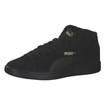 PUMA Mixte Smash v2 Mid WTR SD Basket, Black Black Team Gold, 38 EU