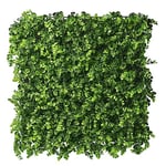 AMARE Tapis d'eucalyptus en Plastique Ignifuge B1 50 x 50 x 8 cm Vert