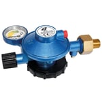 Gassregulator for 2 kg gassflasker Tilkobling: M14 ut 1/4"V