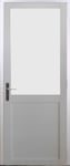 Bloc Porte Athena Blanc H204 X L73 Poussant Droite Cotes Tableau Gd Menuiseries