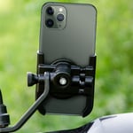 Metal Phone Rack Universal Handlebar Mount Mobile Phone Holder  for Bicycle