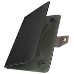 Housse pour Tablette 10 Pouces Universelle Effet Cuir Vieilli Support Vidéo Avizar Noir